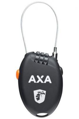 Axa - Antivol V&eacute;lo Roll Longueur 75cm Duret&eacute; 1.6Mm Noir Combi.3 Ch.