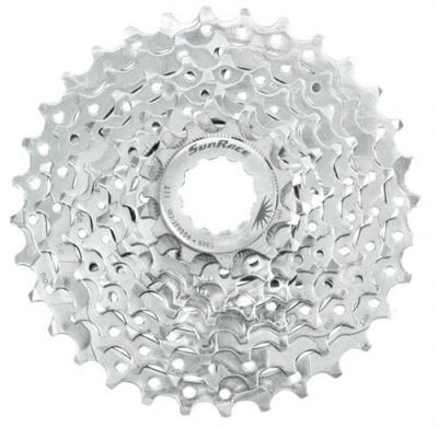 Cassette SunRace M96 Super Fluid Drive 9 vitesses 11-34 dents Argent