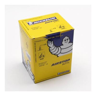 Chambre &agrave; air Michelin Street 130/90-15 valve coud&eacute;e &agrave; 90&deg;