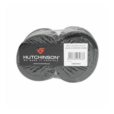 Chambre &agrave; air VTT Hutchinson 24x1.70-2.35 valve Schrader (40 mm) (lot