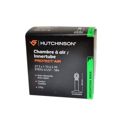 Chambre &agrave; air VTT Hutchinson Protect'air 27.5x1.70-2.35 valve Schrade