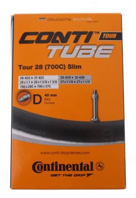 Chambre &agrave; air de route Continental Quality - Black