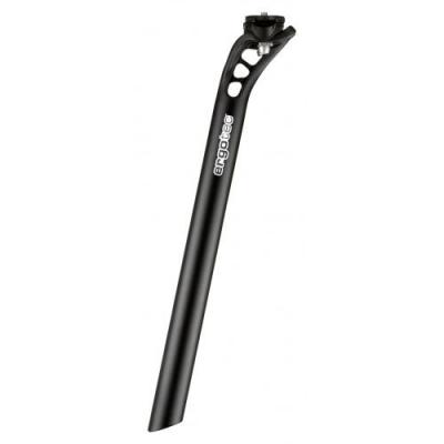 Ergotec Tige de selle Crochet Evolution 27,2 x 400 mm aluminium noir