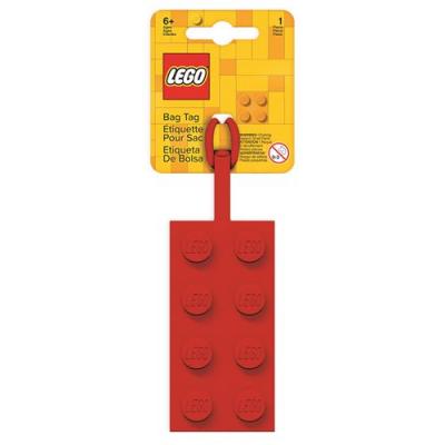 Etiquette de voyage LEGO&reg; Rouge