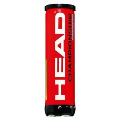Head championship 4 balles de tennis jaune