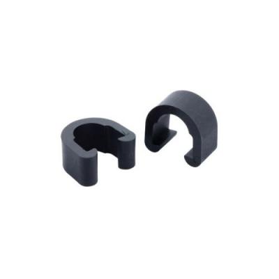 Jagwire C-clip Housing/hose Guide Box/4 Black Noir