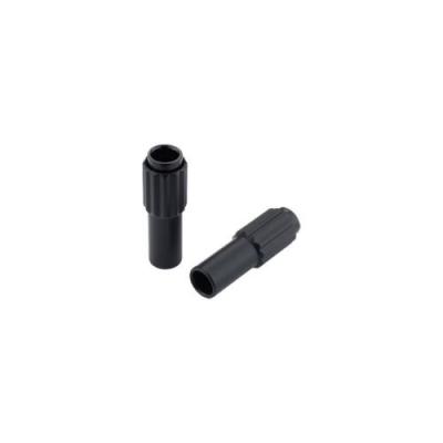 Jagwire Adjusters Mini Inline Adjusters-rubber-coated Black 2pcs Noir