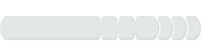 Lizard Skins protecteurs de cadre 220 mm petit transparent