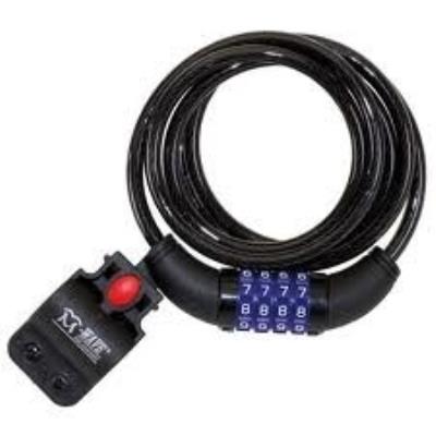M-wave D 12.6 Cable Lock Noir 12 x 600 mm