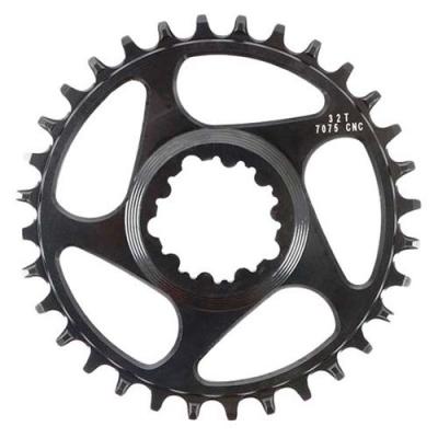 Massi Direct Mount 28T Assiettes, Noir, Taille Unique