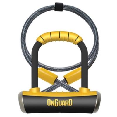 Onguard antivol u pitbull mini dt 90x140mm o 14 mm cable de 120x10mm