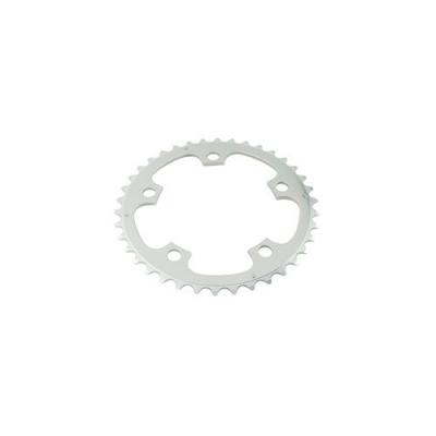 Plateau interm&eacute;diaire de route TA 110 PCD Zephyr 34-39 dents - Silver