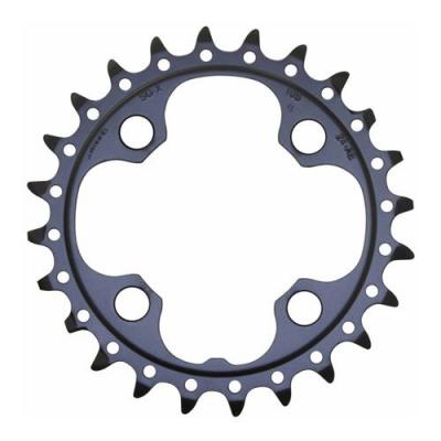 Plateau vtt 4bra triple 24dts shimano slx m660- m670- xt m780 9-10v.