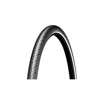 Pneu v&eacute;lo City Michelin Protek flanc r&eacute;fl&eacute;chissant 20x1.50"" TR noir