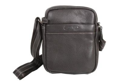 Pochette Katana Cuir de Vachette grain&eacute; K83601-Chocolat