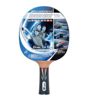 Donic Schildkr&ouml;t raquettes de tennis de table Top Team 800 noir