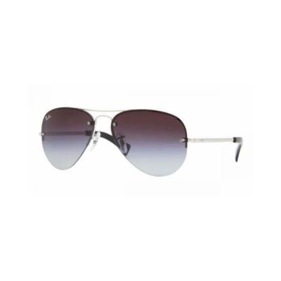 Lunettes de soleil Ray-ban Rb3449 col. 003/8g Hommes Pilot Argent