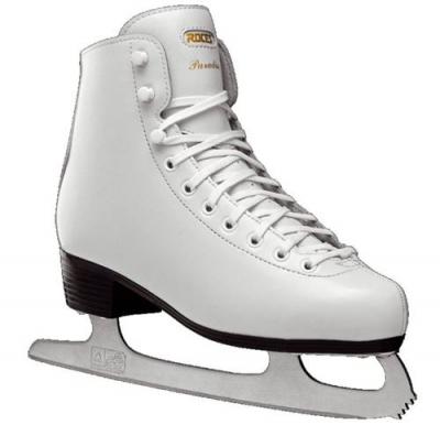 Roces patins &agrave; roulettes Paradise Lama cuir artificiel blanc