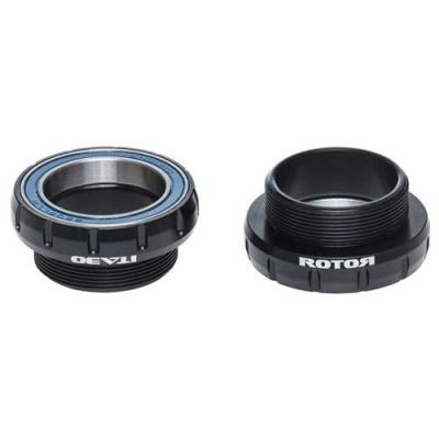 Rotor ITA 30 Acier Boitier de p&eacute;dalier Adulte Unisexe, Noire, Normale