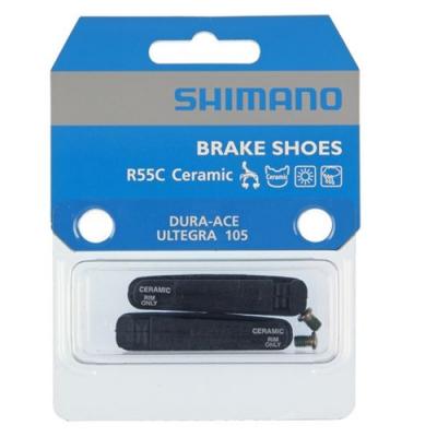 Shimano Dura Ace/ultegra/105 R55c Ceramic Brake Shoes Noir