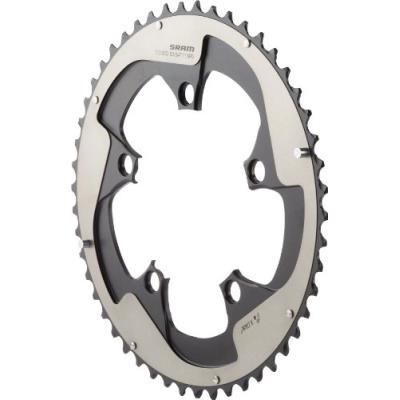 Sram Road Red 22 110 Bcd 5 Mm Offset Chainring Noir,Argent&eacute; 50t