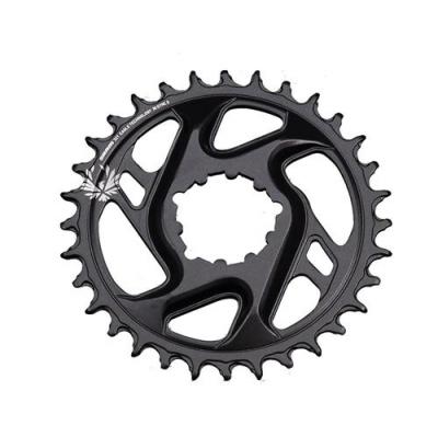 SRAM Eagle DM Forged Boost Chainring - Noir} - 6mm Offset, Noir}