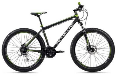 VTT semi-rigide 27,5'' Plus Xceed noir-vert TC 50 cm KS Cycling