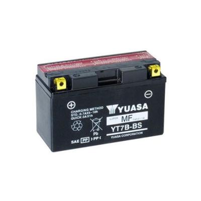 YUASA Batterie moto - 12V - 6.5Ah - YT7B-BS / GT7B-BS
