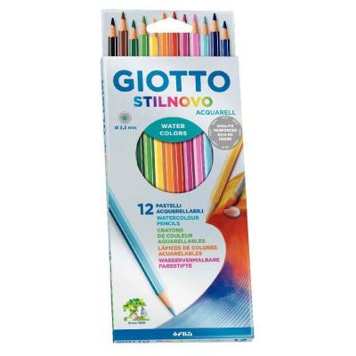 Crayons de couleurs aquarelle GIOTTO x 12 - Giotto - couleur variant