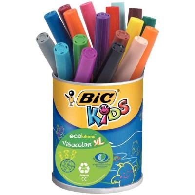 BIC Kids VisaColor Evolutions Pot de 18 Feutres de Coloriage XL