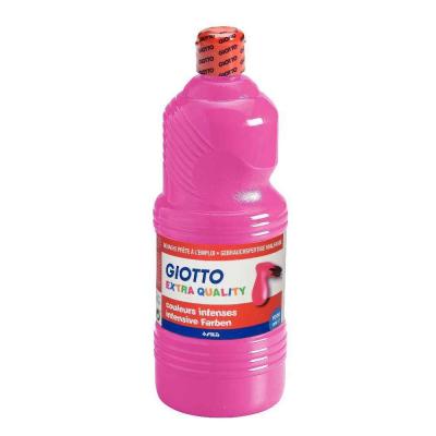Giotto 5334 10 Bouteille Gouache Pr&ecirc;te a l'Emploi 1000 ml Rose