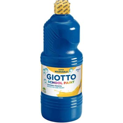 Gouache liquide lavable Giotto School Paint - Bleu outremer
