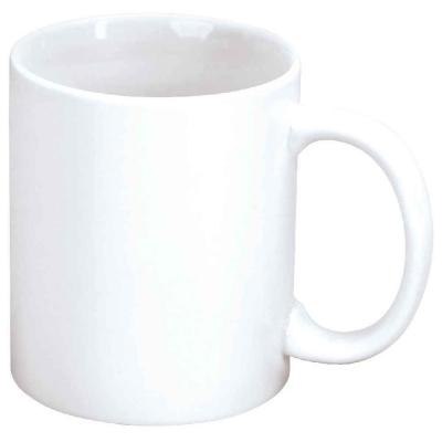 Lot de 6 mugs en c&eacute;ramique &eacute;maill&eacute;e de haute qualit&eacute;. A d&eacute;corer