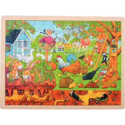 Goki de jardin en bois de scie sauteuse 96 pi&egrave;ces