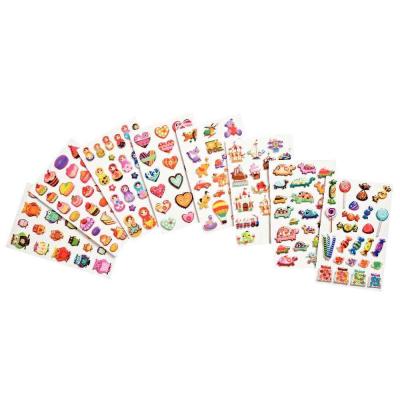 Stickers d&eacute;co 3D Cooky - Fantaisie - Pochette de 160