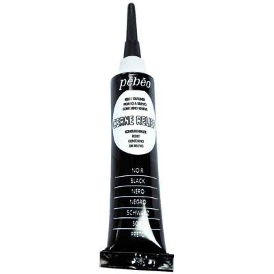 Tube &agrave; canule cerne relief 37 ml - Coloris noir