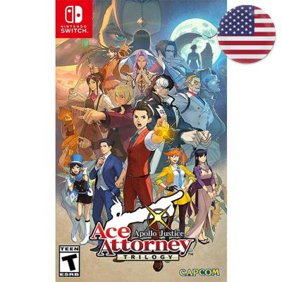 Capcom Switch Apollo Justice Ace Attorney Trilogy Import Usa Clair 