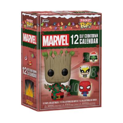 Figurine Pop Funko Marvel Countdown Pocket POP! calendrier Marvel 12-Day - Figurines Pop - FK80990 