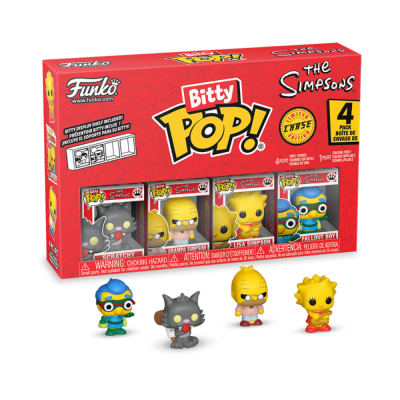 Figurine Funko Bitty Pop! 4pk - Les Simpsons - 12pcs 