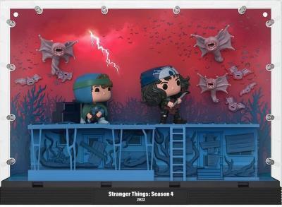 Figurine Funko Stranger Things pack 2 POP Moments Deluxe Vinyls Phase