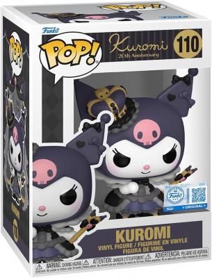 Figurine Funko Pop - Sanrio N&deg;110 - Kuromi [Avec Chase] (87128)