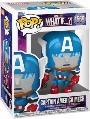 Figurine Funko Pop! N&deg;1569 Marvel What If S5 Captain America Mech