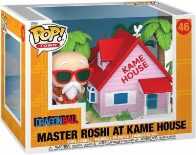 Figurine Funko Pop Town Dragon Ball Master Roshi at Kame House 