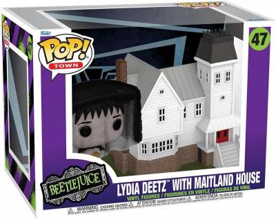 Funko Pop! Figurine Lydia Deetz Avec La Maison Maitland Beetlejuice 9 Cm 