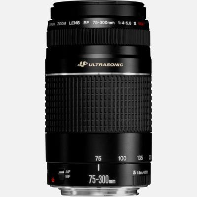 Objectif reflex Canon EF 75 - 300 mm f/4.0 - 5.6 III USM