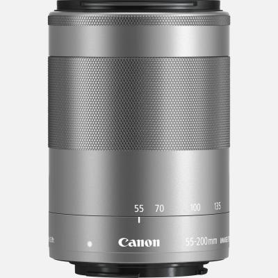 Objectif Canon EF-M 55-200mm f/4.5-6.3 IS STM - Argent