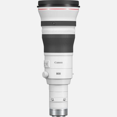Objectif hybride Canon RF 800mm f 5.6 L IS USM blanc