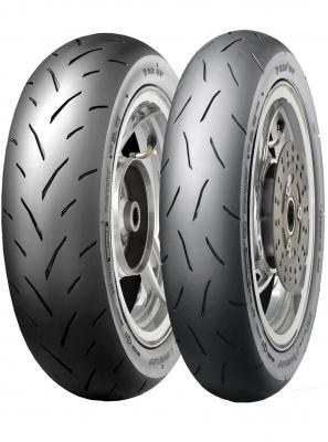 Dunlop Tt93 Go 62l Tl Scooter Rear Tire Argent&eacute; 130 / 70 / R12
