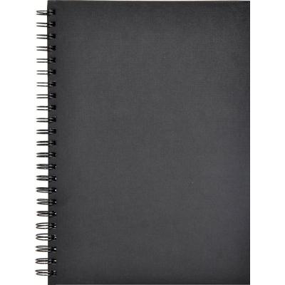 Clairefontaine Goldline carnet spiral&eacute; 64F A3 140g F - Noir - Lot de 5