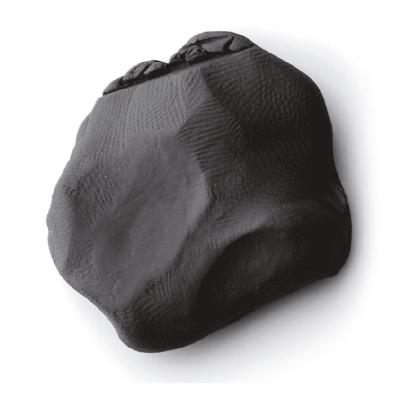 P&acirc;te &agrave; modeler Patplume 350 g / Noir - Lot de 4